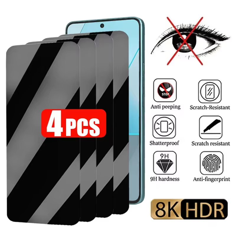 Screen Protectors - 1-4 piezas de vidrio templado para