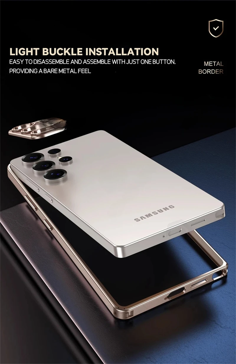 Funda de parachoques con marco - Metal Bumper Aluminum Frame Case reseña y precio
