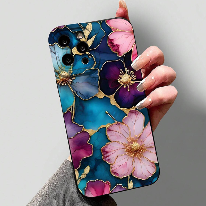 Funda de teléfono de TPU suave - Vintage Floral Pattern Soft Case reseña y precio