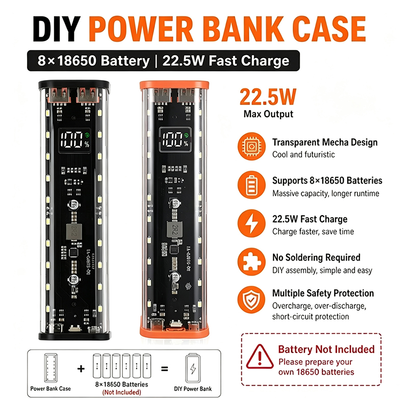 Diseño de carcasa para batería - Power Banks reseña y precio