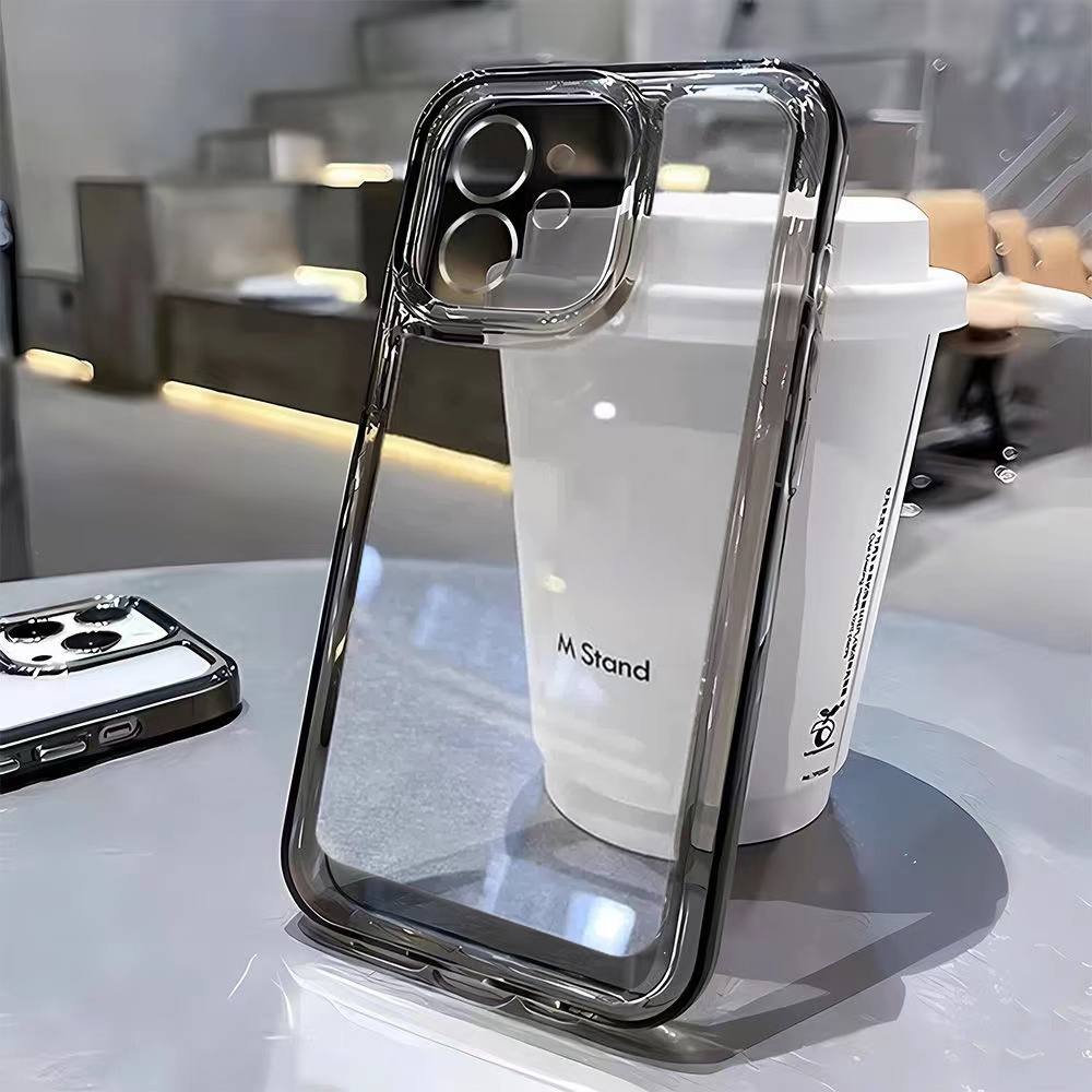 Funda de Lujo para iPhone 15 8 - Clear Shockproof Bumper Case reseña y precio