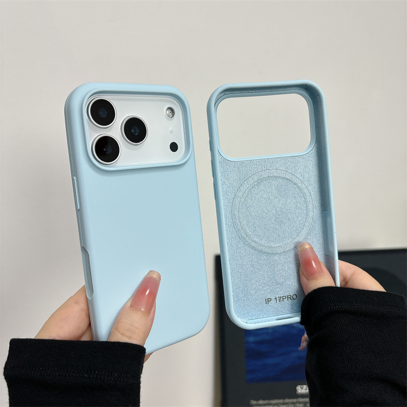 Funda Magnética de Silicona Lí - Liquid Silicone Magnetic Phone Case reseña y precio